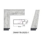 Пластиковий багет для рам DM4617B-20253-1