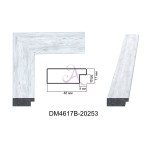 Пластиковий багет для рам DM4617B-20253