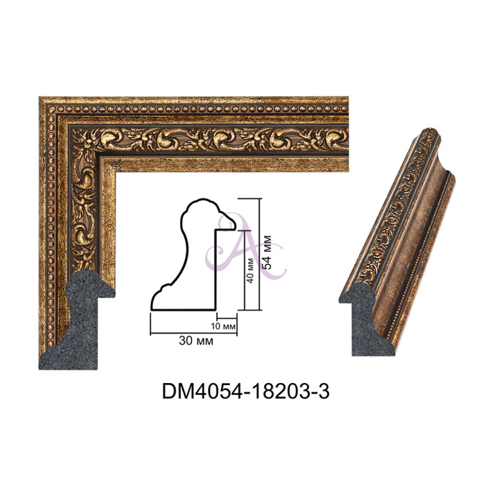 Пластиковий багет для рам DM4054-18203-3 Пластиковий багет для рам DM4054-18203-3