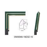 Пластиковый багет для рам DM3046-18232-15
