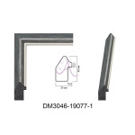 Пластиковый багет для рам DM3046-19077-1