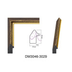Пластиковый багет для рам DM3046-3029