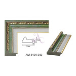 Пластиковый багет для рам AM5124-242