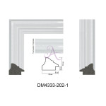 Пластиковий багет для рам DM4333-202-1