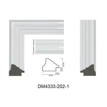 Пластиковий багет для рам DM4333-202-1