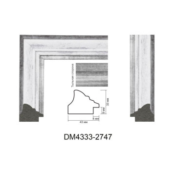 Пластиковий багет для рам DM4333-2747