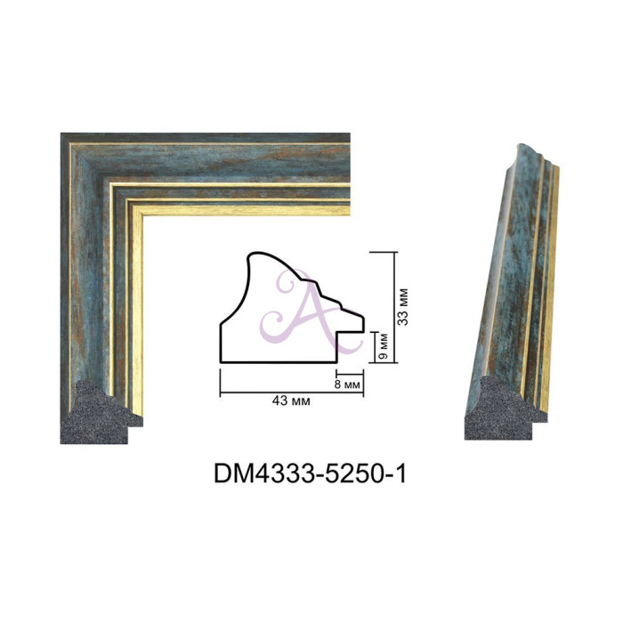 Пластиковий багет для рам DM4333-5250-1 Пластиковий багет для рам DM4333-5250-1
