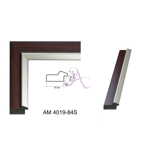 Пластиковый багет для рам AM4019-84S